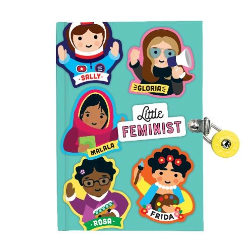 Galison Little Feminist Locked Diary