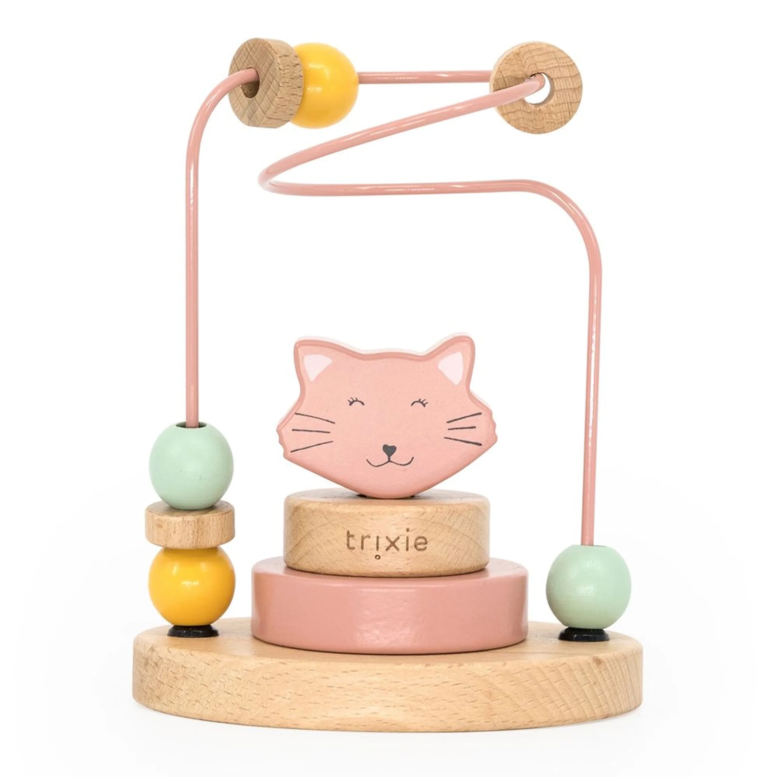 TRIXIE Wooden Beads Maze - Suitable for 12 months and above
