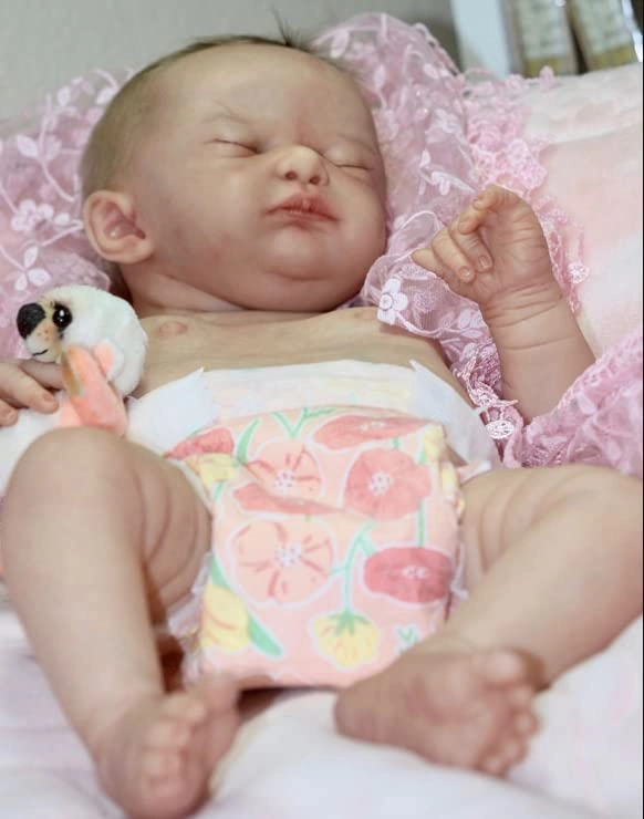Enjoy with Love Reborn Doll Kit - 20 Inches Soft Silicone Full Body