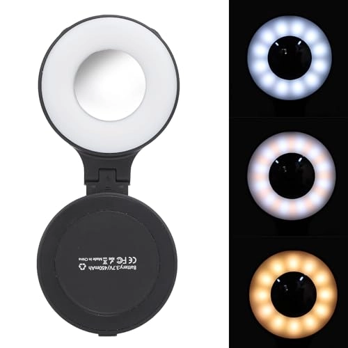 Magnetic Phone Selfie Rings Light