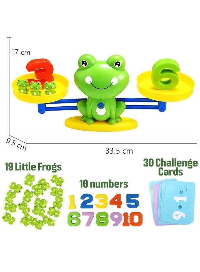 Homeschool Kindergarten Balance Board Game - Ages 3 4 5 6 Year Old
