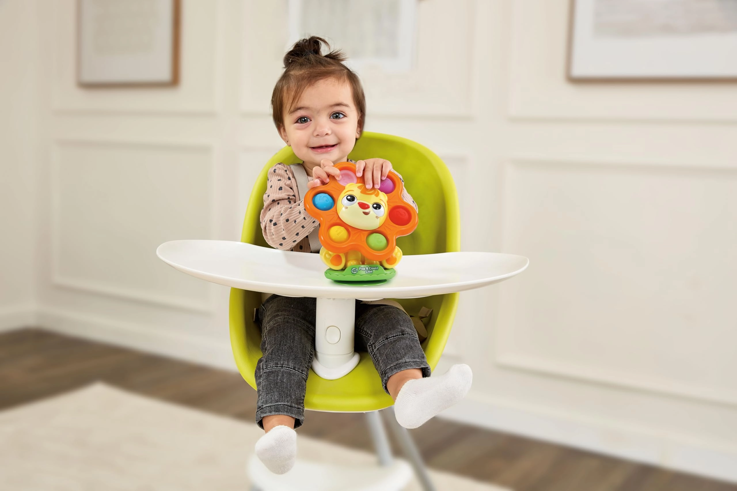 Pop & Count Lion - 6+ months 1 pieces