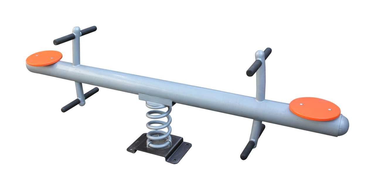 Rainbow Toys RW-15253 - New Outdoor Spring Rider Seesaw 2 Kids Seat 200x40x70cm