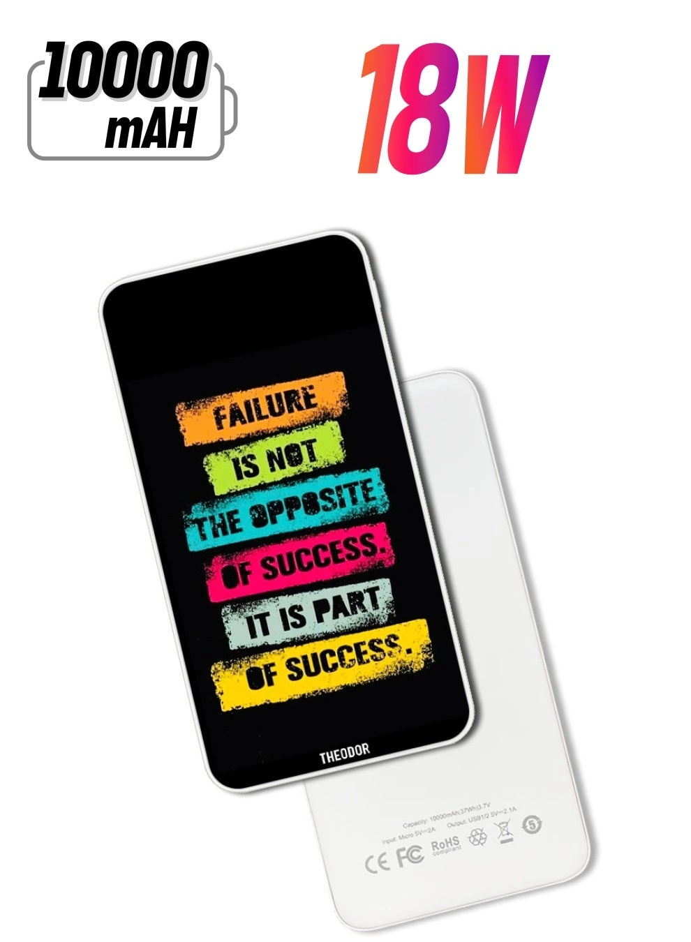Theodor PPBA161 - 10000mAh 18W PD