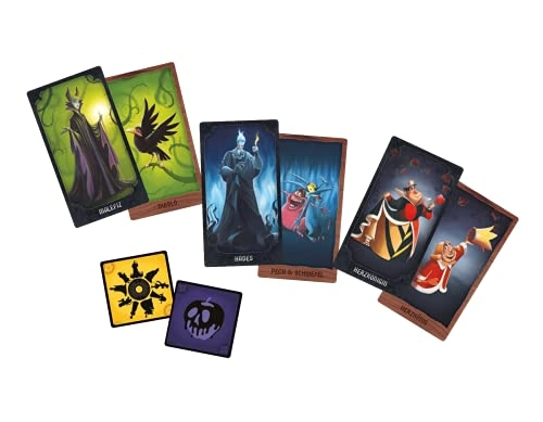 Disney Villains - Evil Gathering - German 10 years and up 40 cards
