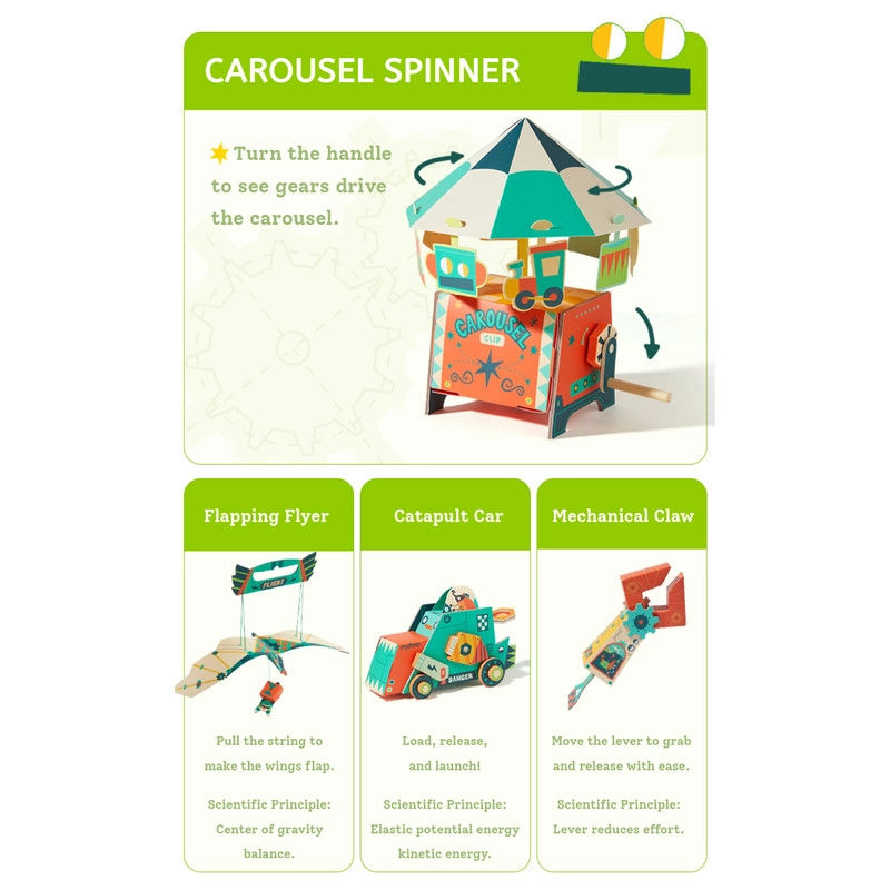 DIY Toy Maker Material Craft Set Mechanics - 8+ years