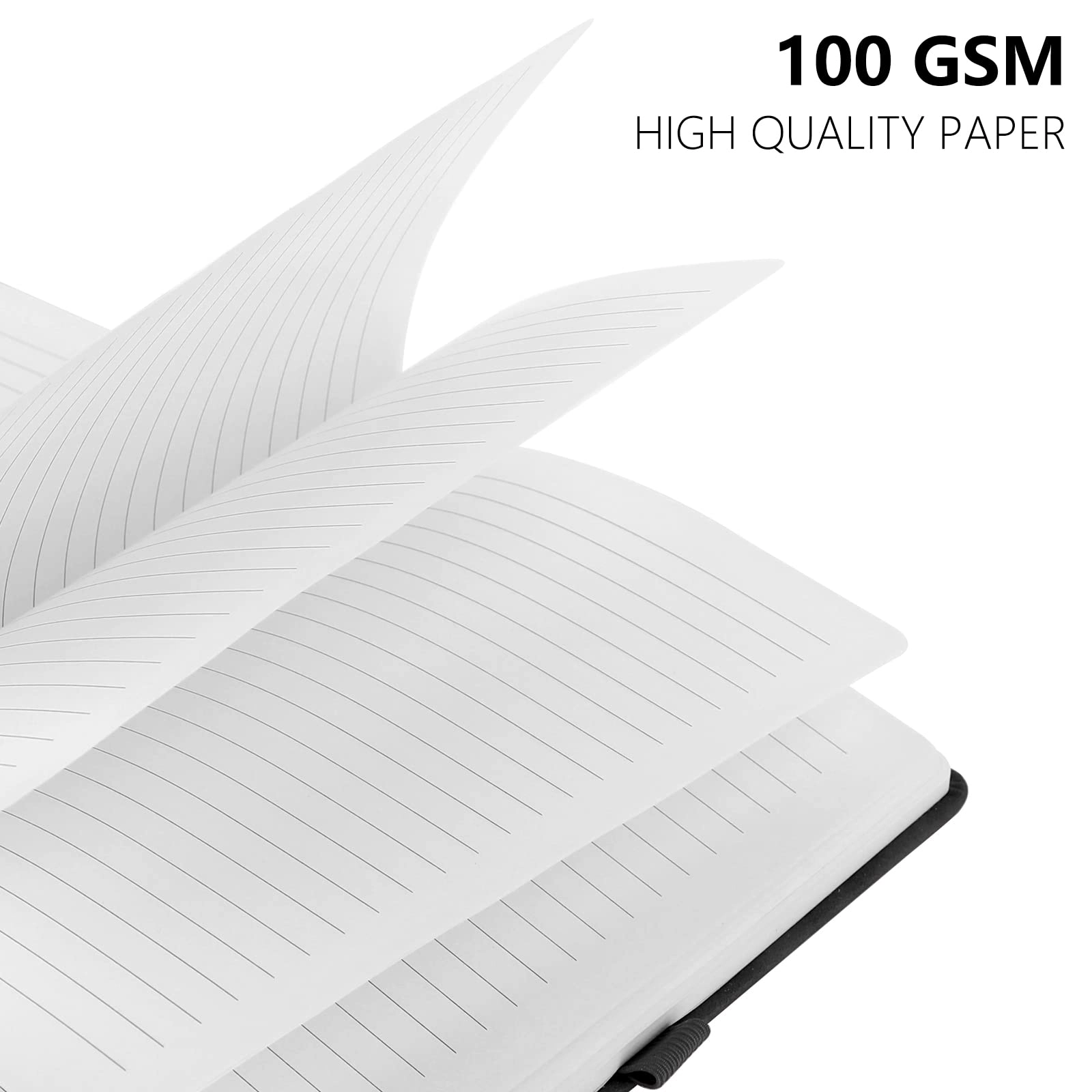 Notebook A5 Hardcover - Lined 200 Pages