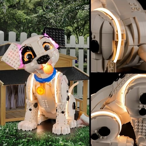 Led Light - Plastic for LEGO 101 Dalmatians Puppy 43269