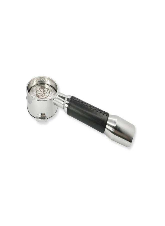 verybarista Bottomless Portafilter - 54mm leather handle Convex Filter Basket Kit
