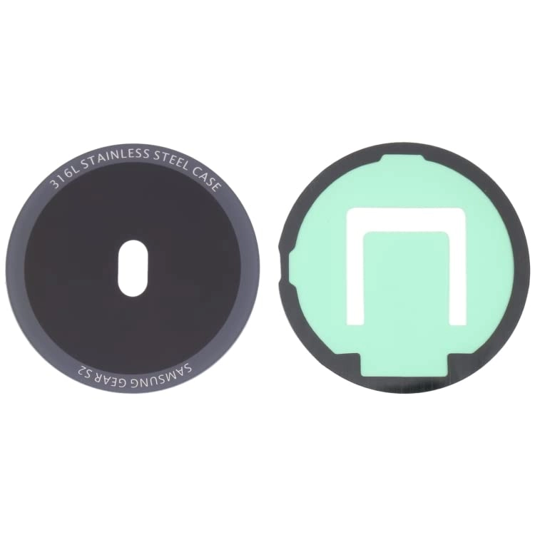 CHENZHILINGS Rear Housing Cover with Glass Lens for Gear S2 SM-R720