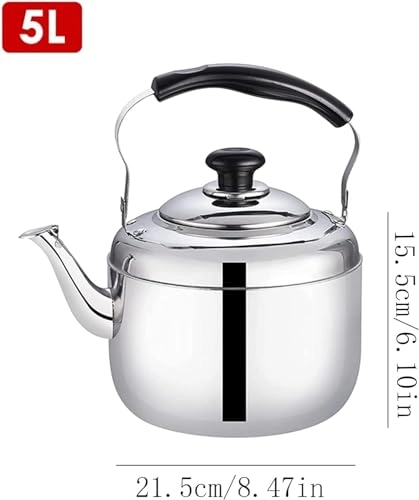 Stovetop Induction Whistling Kettle - 5L