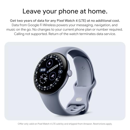 Pixel Watch 4 45mm Aluminum LTE GPS