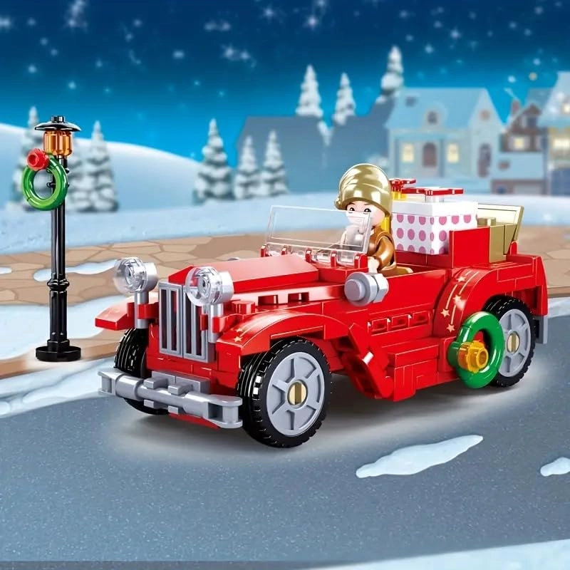 Town Car Model Kit Building Block - 153 pcs