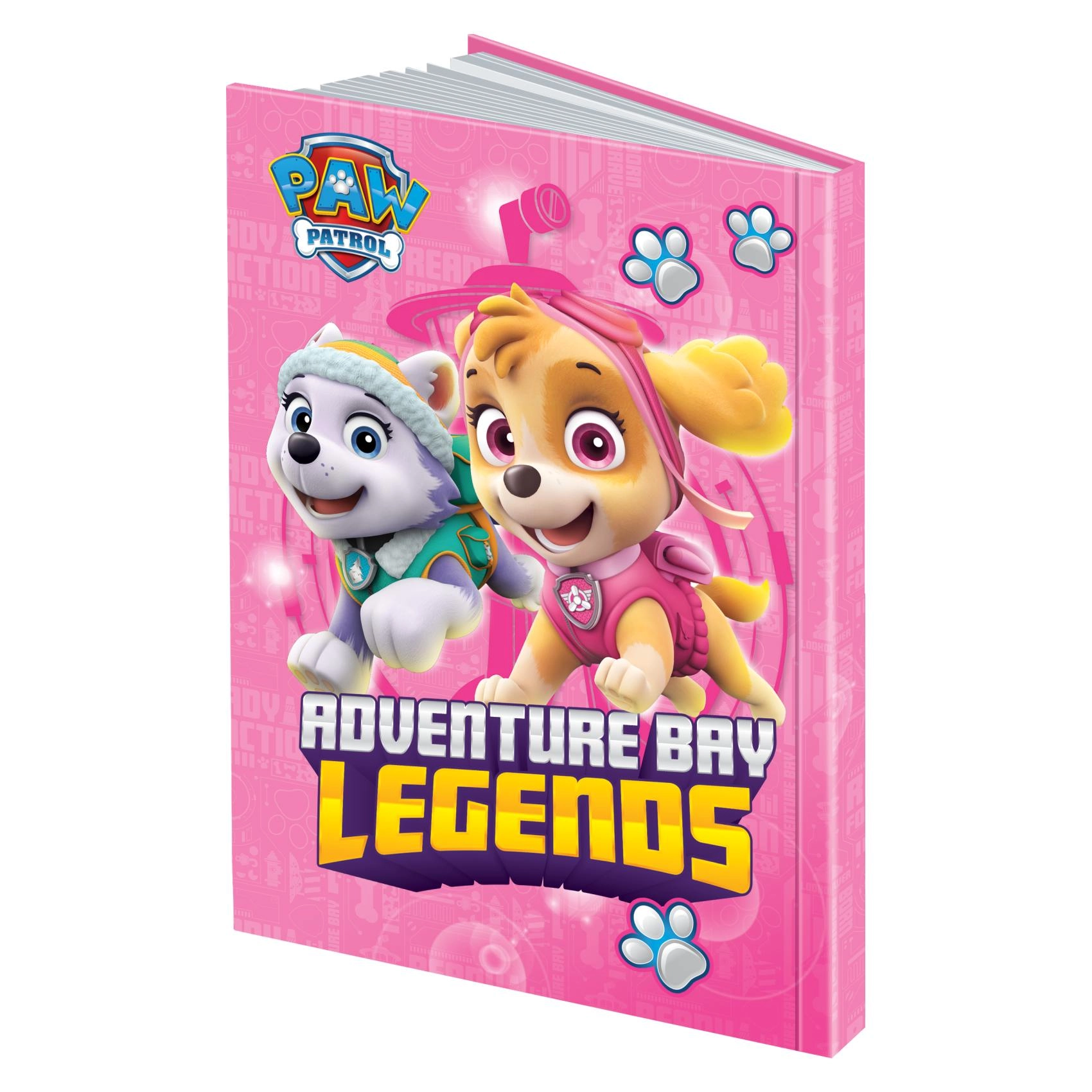 Paw Patrol Printed Arabic Notebook - 100 Sheets