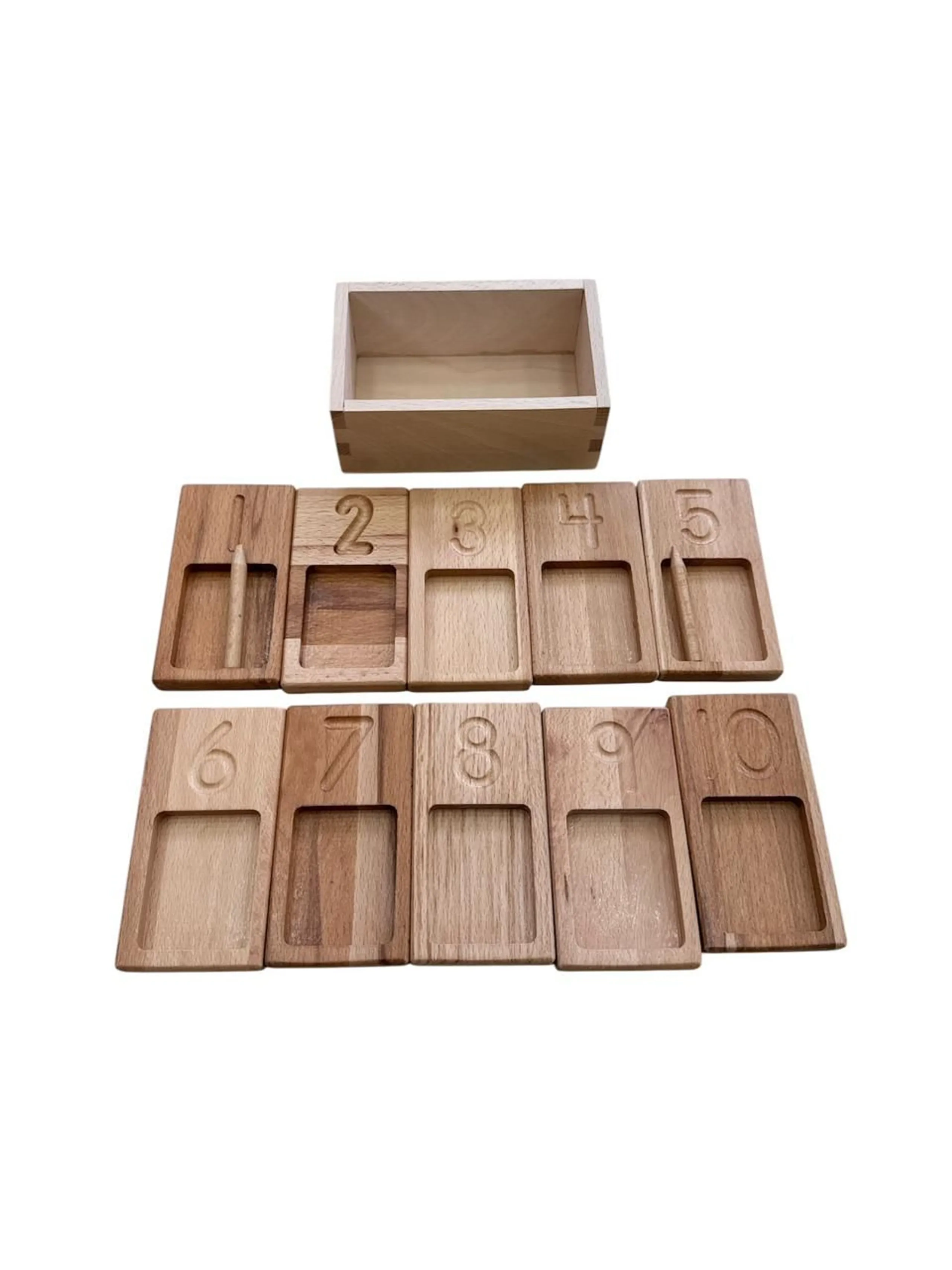 Edu Fun English Counting Tray - Suitable for 4 years and above 11 Pcs