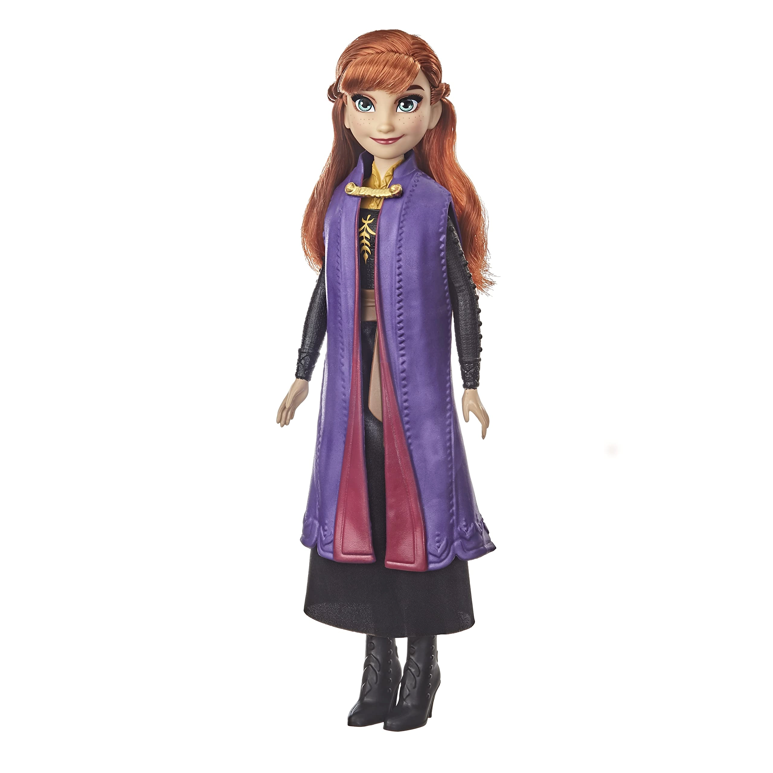 Anna Fashion Doll - Long Red Hair Outfit Inspired by Frozen 2 Ages 3+