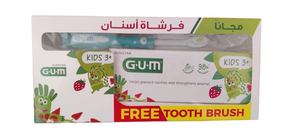 GUM Kids Toothpaste 3+ Years 50ml