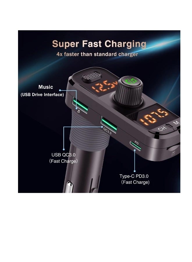 Bluetooth FM Transmitter - Bluetooth Wireless