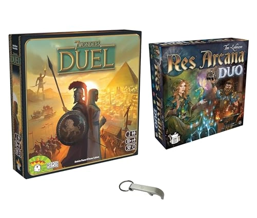 Res Arcana Duo - 2 players + Seven Wonders Duel + Decap