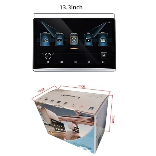 Car Headrest Video Player - 13.3in