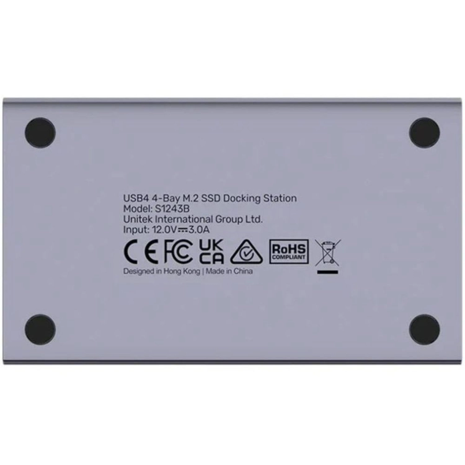 USB4 4-Bay M.2 SSD Docking Station - 4