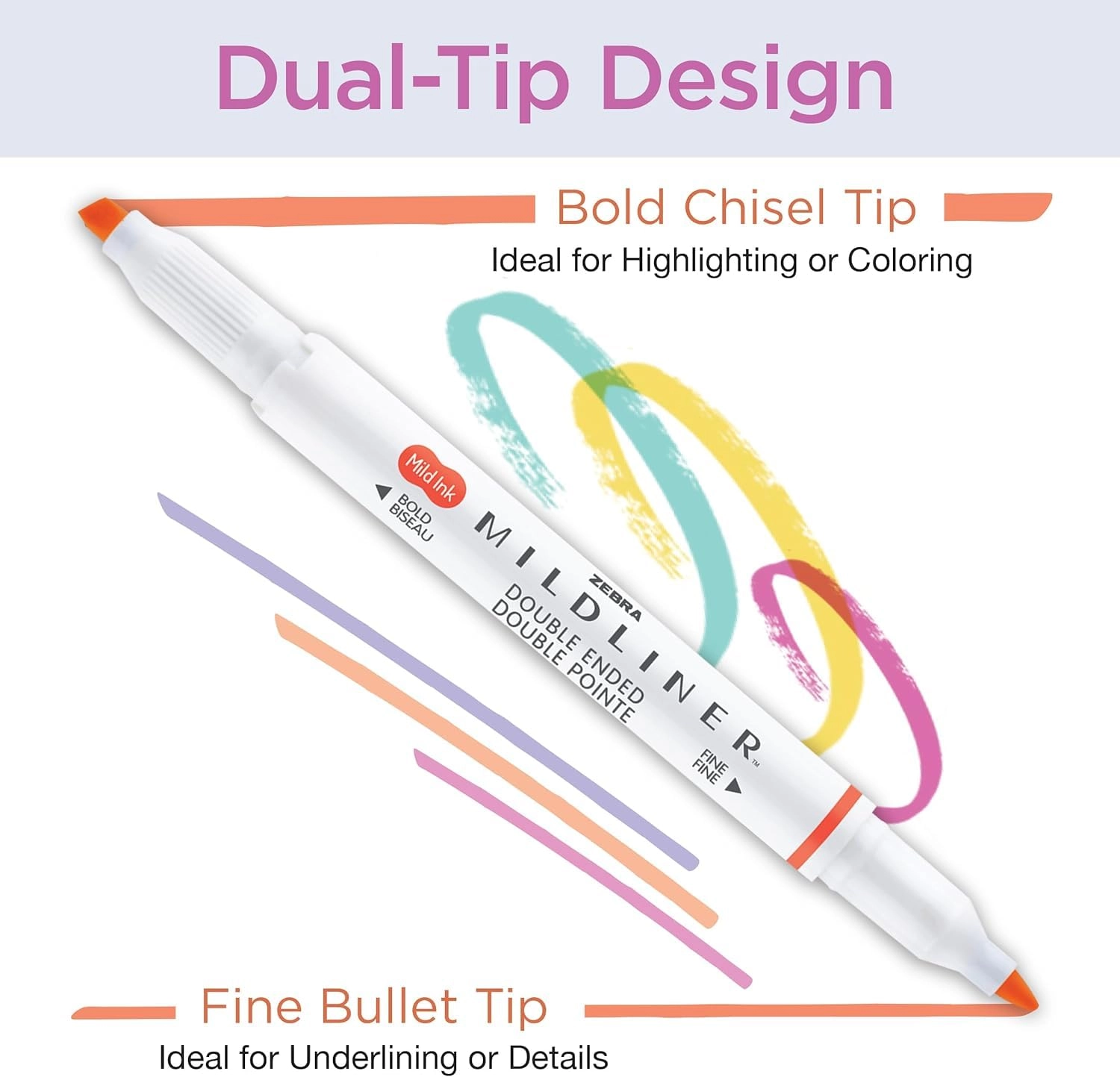 Mildliner - Multicolor Chisel