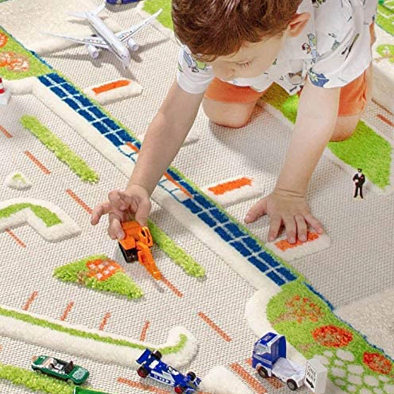 Mini City Design Educational 3D Carpet Playmat - 3D 100 x 150 cm