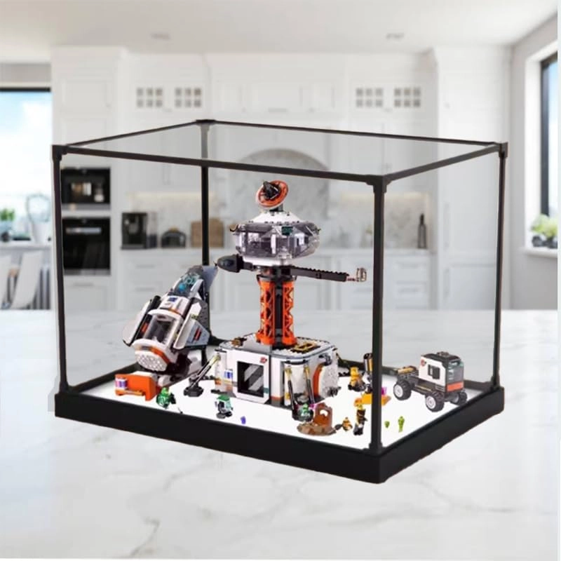 Display Case (60434) - Black Bottom+alloy Edge Acrylic