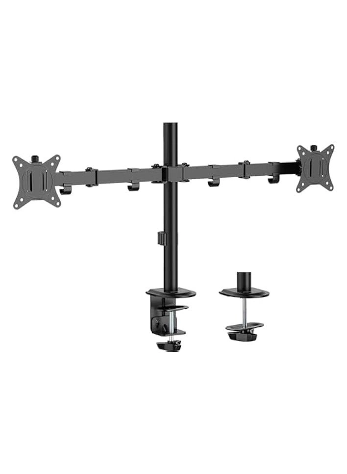 Green Tiger Dual Monitor Mount - 2 Monitors 32 inches 75mm or 100mm