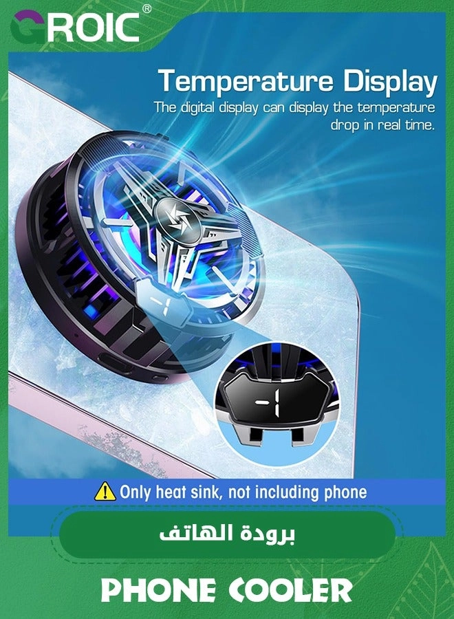 Phone Cooler - 3 Cooling Modes RGB Lights