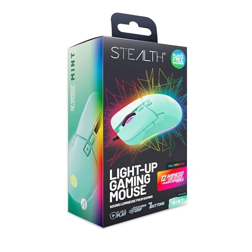 7-Button LED Gaming Mouse - USB