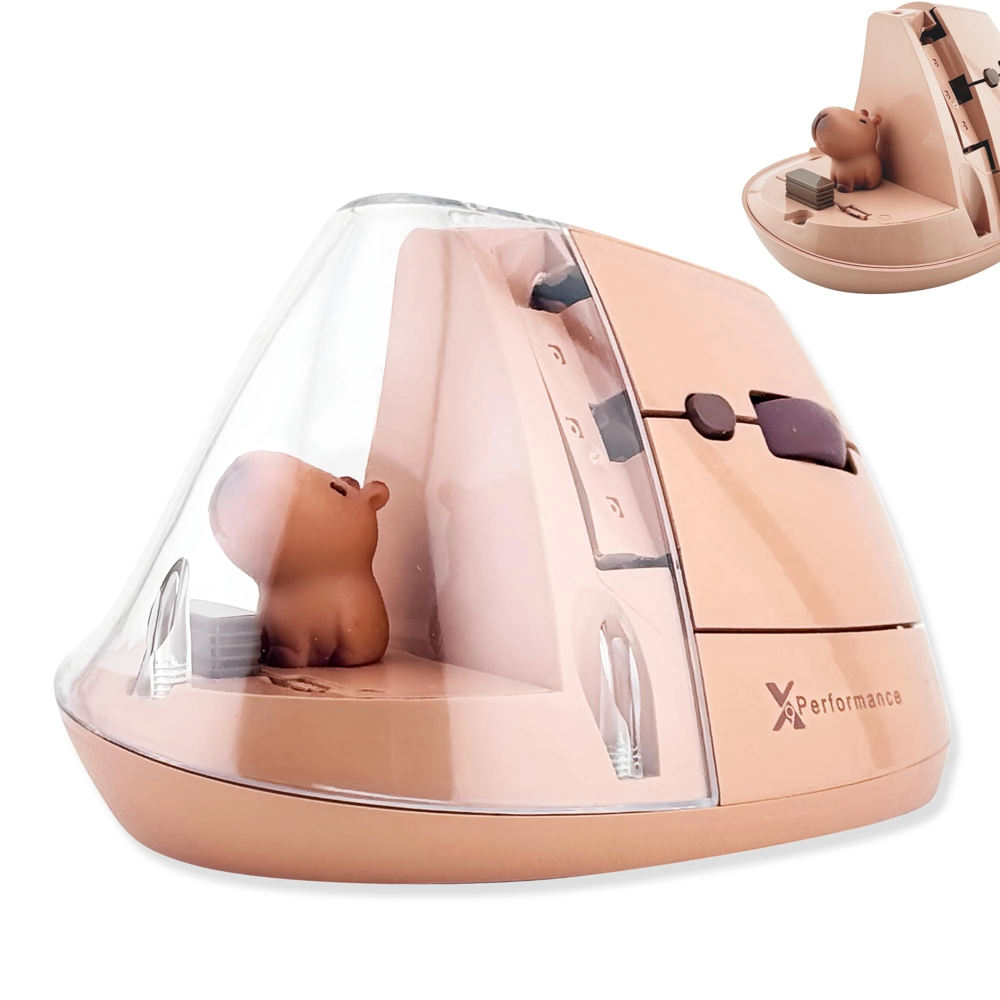 Vertical Ergonomic Mouse - 2.4G wireless receiver Bluetooth