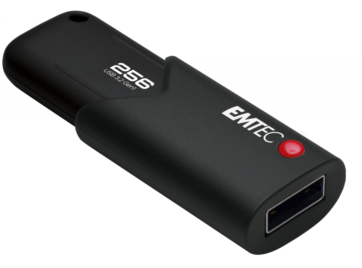 Emtec Click Secure B120 - USB 3.0 (3.2) USB Type A 256GB