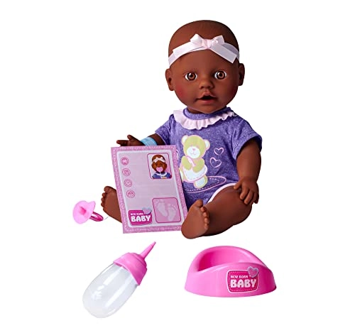 New Born Baby - 30 cm Vinyl drinking and wet function Ages 3+