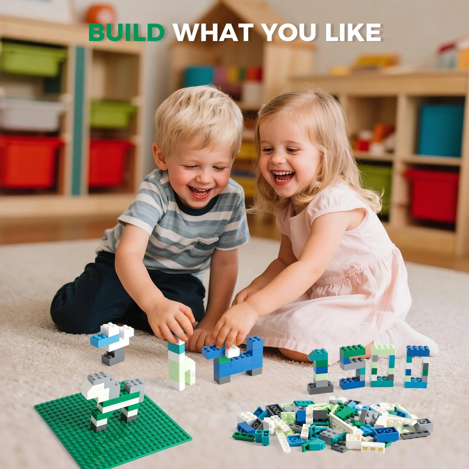 Building Bricks - 1500 pcs