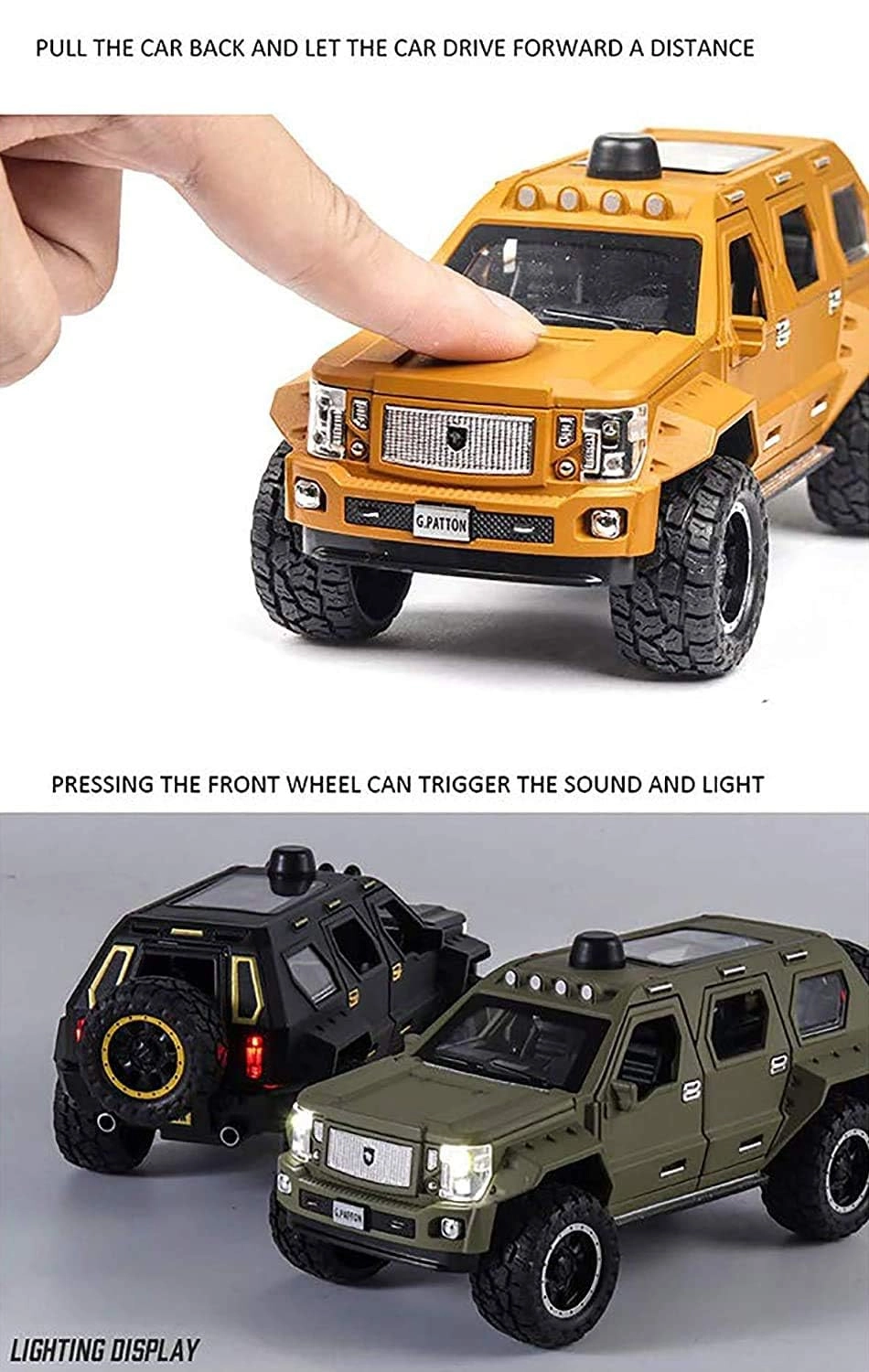 G Patton Model Car