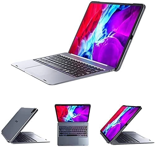 Detachable Keyboard Case with Trackpad and Pencil Holder for iPad Pro 12.9-inch