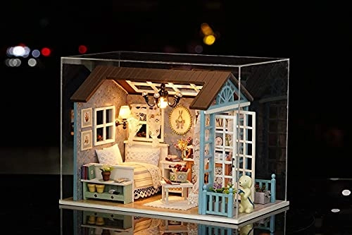 Domantic And Cute Dollhouse Miniature Diy House Kit - Romantic Forest Time 1: 24