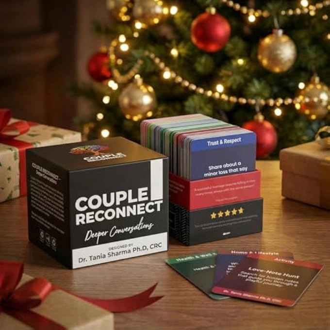 COUPLE RECONNECT - 200 COUPLES CONVERSATION CARDS