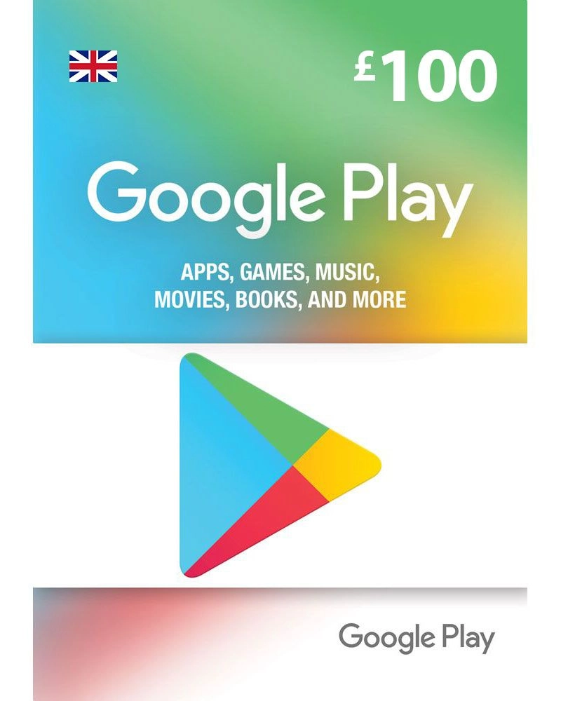 Google Play Gift Card - £100 UK