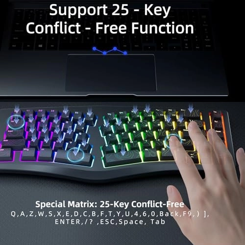 Ergonomic Keyboard - Wired