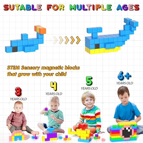 Magnetic Blocks - 54pcs