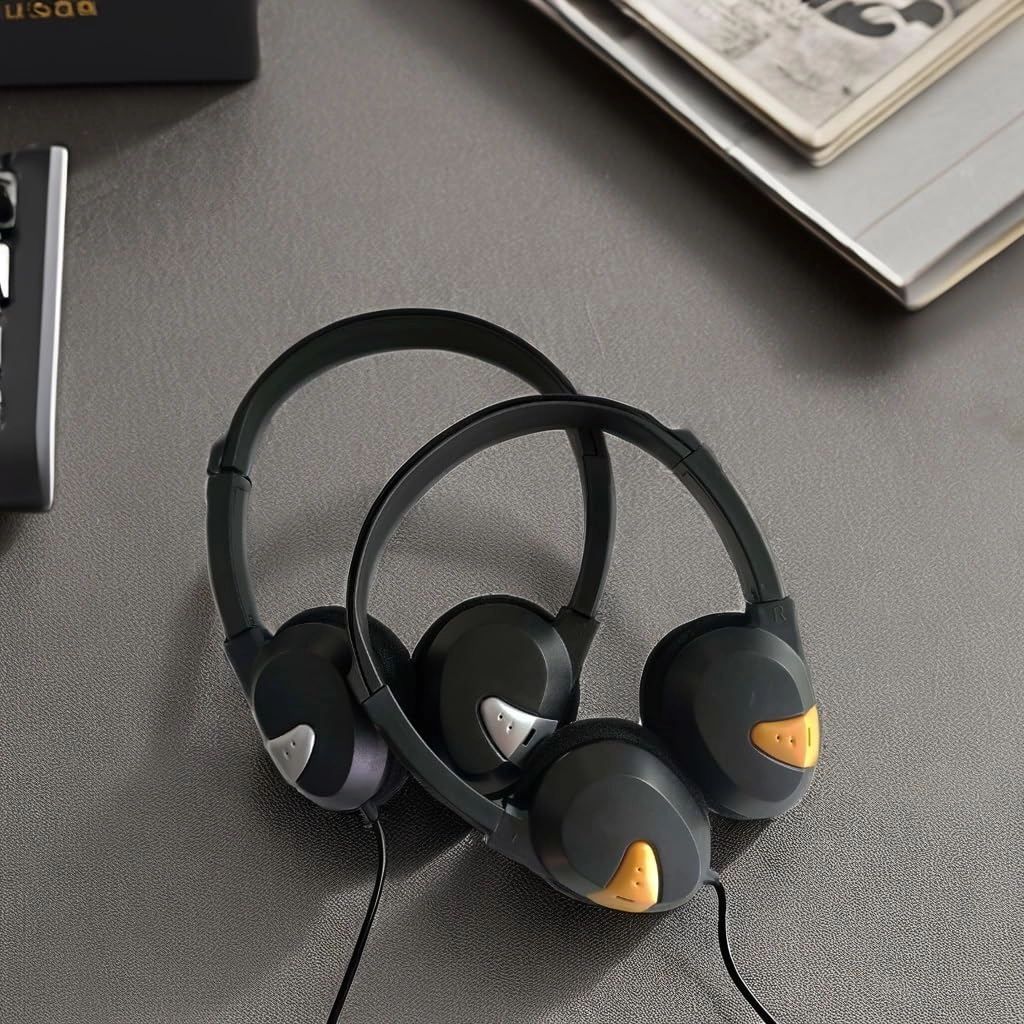 Over-Ear Headphones Wired Headphone 2 Pack