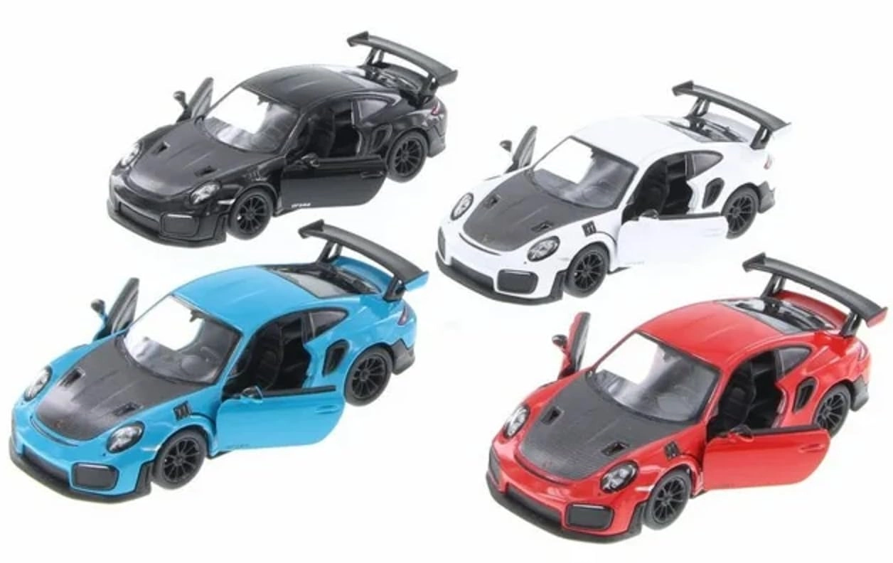 Kinsmart Porsche 911 GT2 RS - 1:36 4 Set
