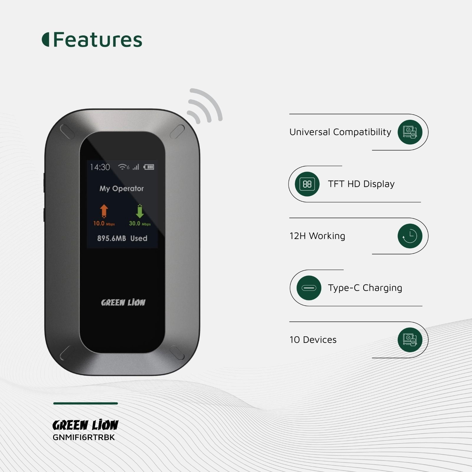 Portable Mifi Router - LTE WiFi 6