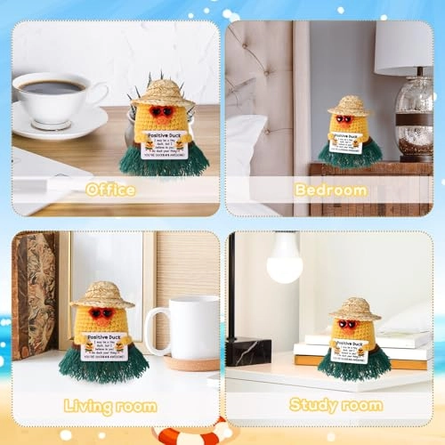 Crochet Support Duck - 8 cm