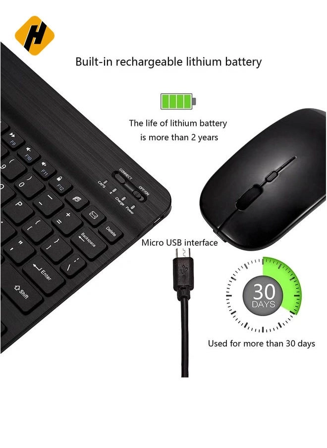 Ultra-Slim Bluetooth Keyboard and Mouse Combo