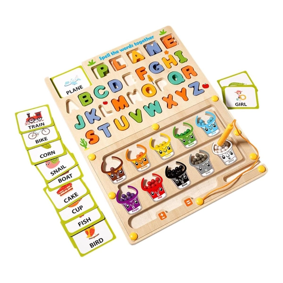 Factory Price 3 In 1 Magnetic Bead Maze - 3 +