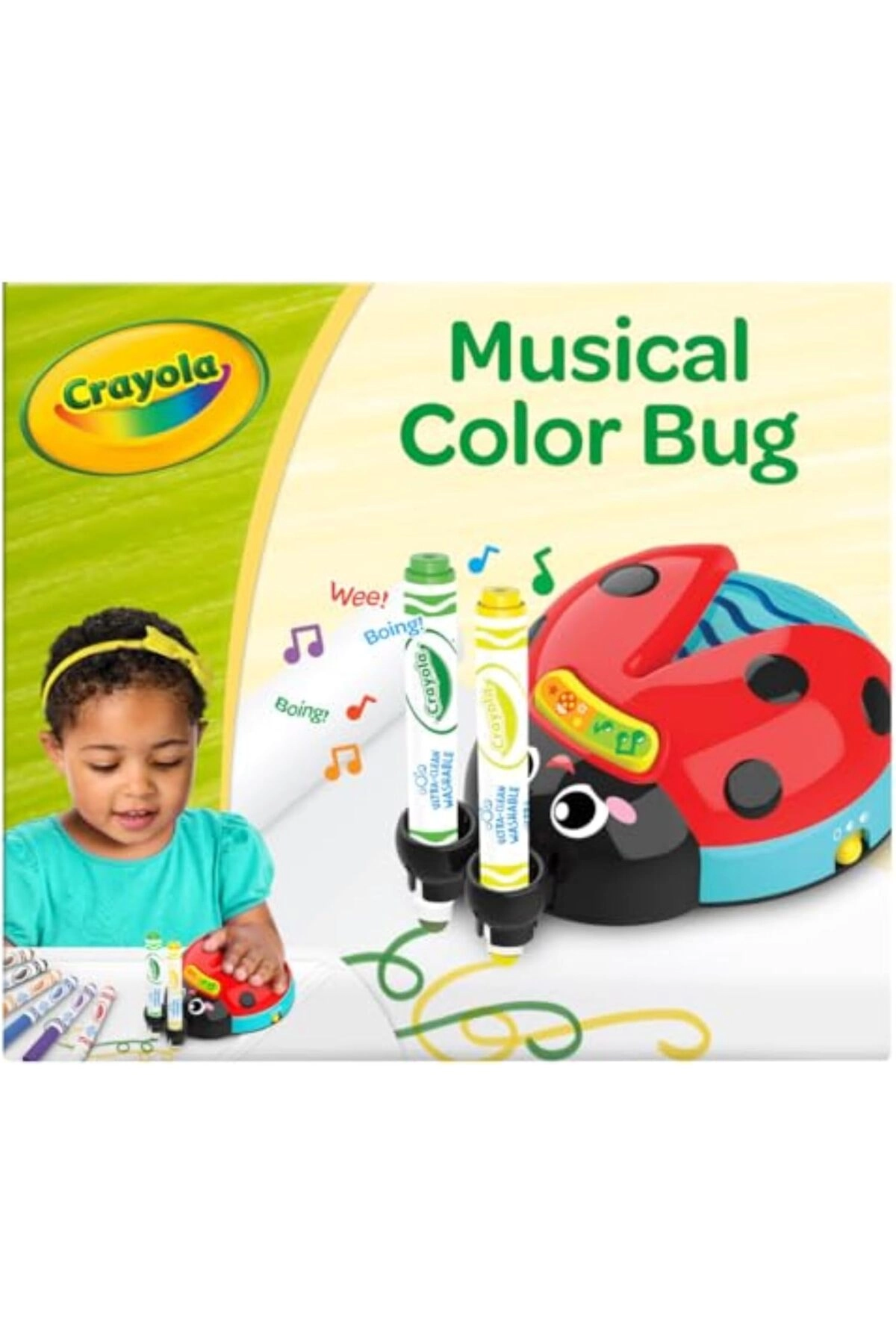 COLOR LAND CHILDRENS TOYS CENTER LLC Crayola Color Bug Musical Toy