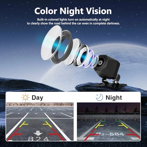 Rear View Camera - Night vision RCA 720P